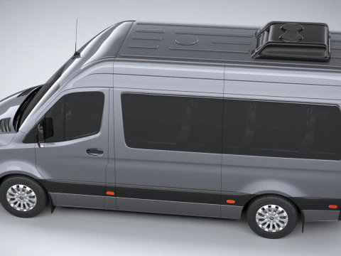 Mercedes-Benz Sprinter Passenger L2H2 2025 3D Model