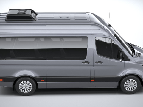 Mercedes-Benz Sprinter Passenger L2H2 2025 Modelo 3D