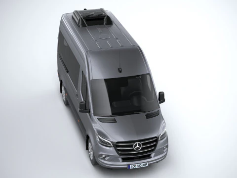 Mercedes-Benz Sprinter Passenger L2H2 2025 3D Model