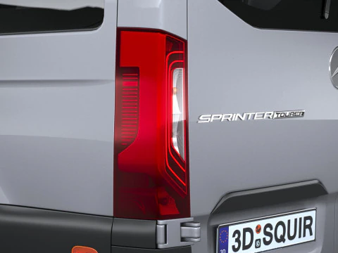 Mercedes-Benz Sprinter Passenger L2H2 2025 3D Model