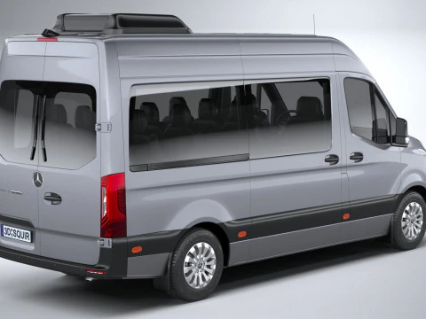 Mercedes-Benz Sprinter Passenger L2H2 2025 3D Model