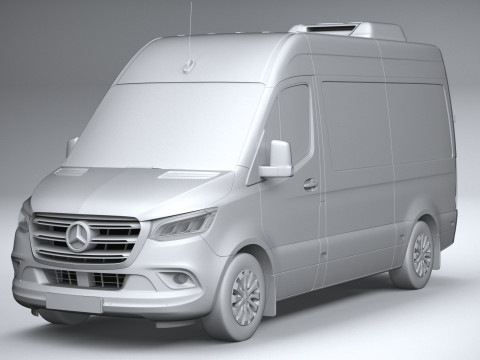 Mercedes-Benz Sprinter Passenger L2H2 2025 Modelo 3D