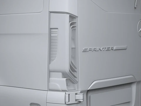 Mercedes-Benz Sprinter Passenger L2H2 2025 3D Model