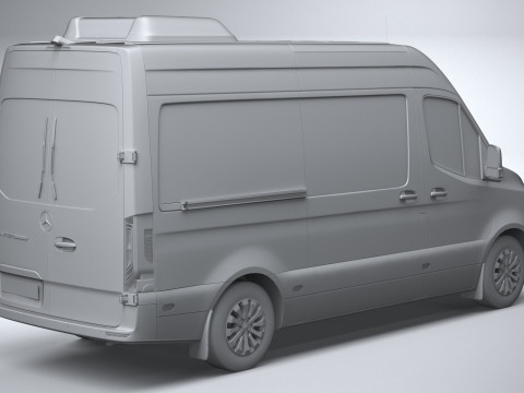 Mercedes-Benz Sprinter Passenger L2H2 2025 Modelo 3D