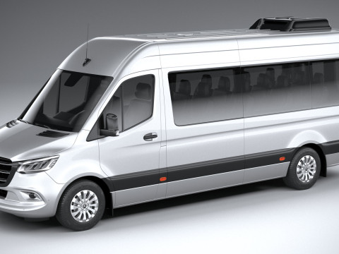 Mercedes-Benz Sprinter Passenger L3H2 2025 3D-Modell