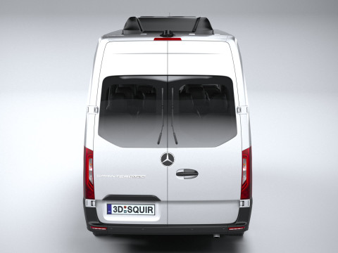 Mercedes-Benz Sprinter Passenger L3H2 2025 3D 模型