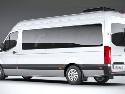 Mercedes-Benz Sprinter Passenger L3H2 2025 3D Model