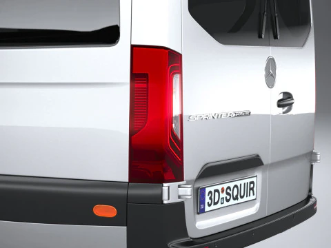 Mercedes-Benz Sprinter Passenger L3H2 2025 3D Model