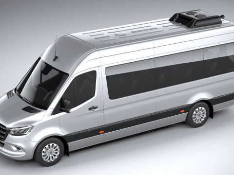 Mercedes-Benz Sprinter Passenger L3H2 2025 3D Model