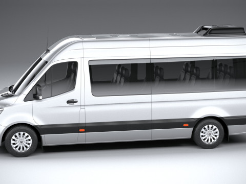 Mercedes-Benz Sprinter Passenger L3H2 2025 3D 模型