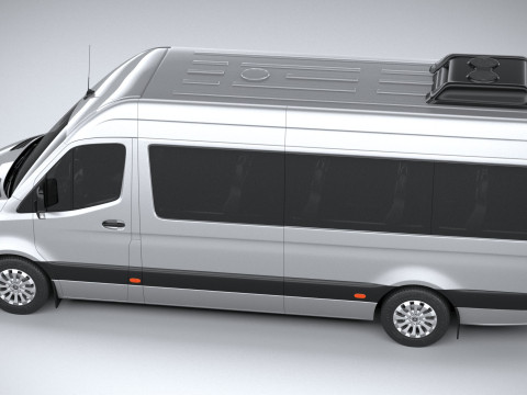 Mercedes-Benz Sprinter Passenger L3H2 2025 3D 模型