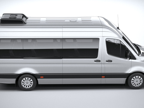 Mercedes-Benz Sprinter Passenger L3H2 2025 3D 模型