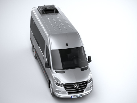 Mercedes-Benz Sprinter Passenger L3H2 2025 3D 模型