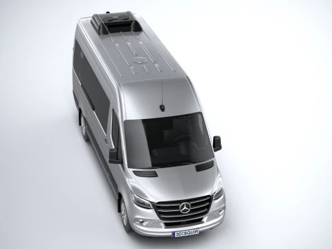 Mercedes-Benz Sprinter Passenger L3H2 2025 3D Model