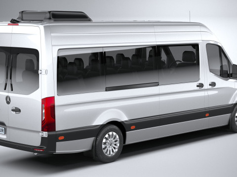 Mercedes-Benz Sprinter Passenger L3H2 2025 3D 模型