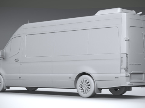 Mercedes-Benz Sprinter Passenger L3H2 2025 3D 模型