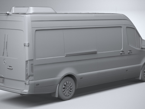 Mercedes-Benz Sprinter Passenger L3H2 2025 3D 模型