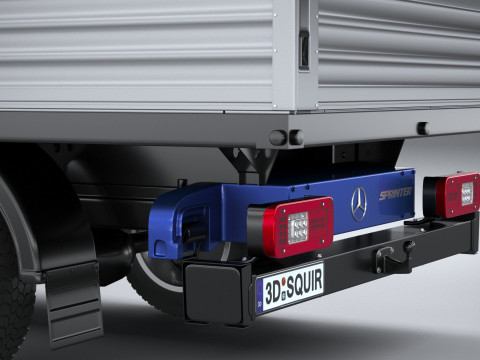 Mercedes-Benz Sprinter Pickup Long 2025 3D Model