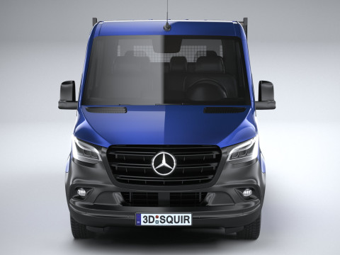 Mercedes-Benz Sprinter Pickup Long 2025 3D Model