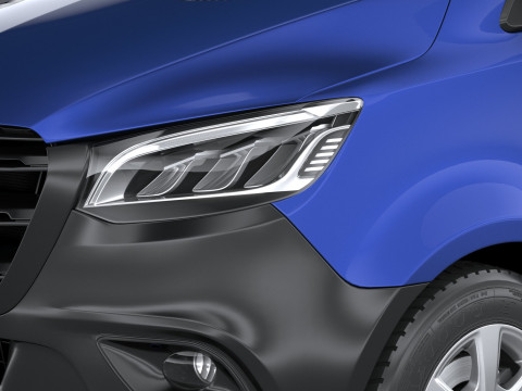 Mercedes-Benz Sprinter Pickup Long 2025 3D Model