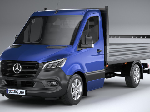 Mercedes-Benz Sprinter Pickup short 2025 3Dモデル