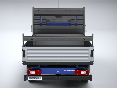 Mercedes-Benz Sprinter Pickup short 2025 3Dモデル