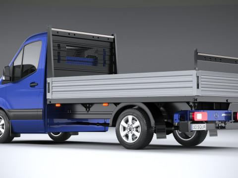 Mercedes-Benz Sprinter Pickup short 2025 3Dモデル
