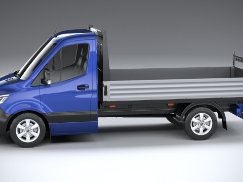 Mercedes-Benz Sprinter Pickup short 2025 3Dモデル