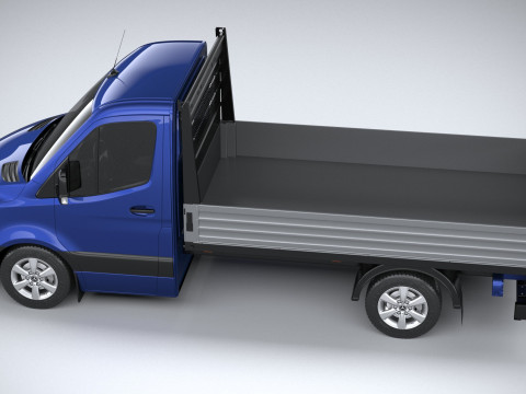 Mercedes-Benz Sprinter Pickup short 2025 3Dモデル