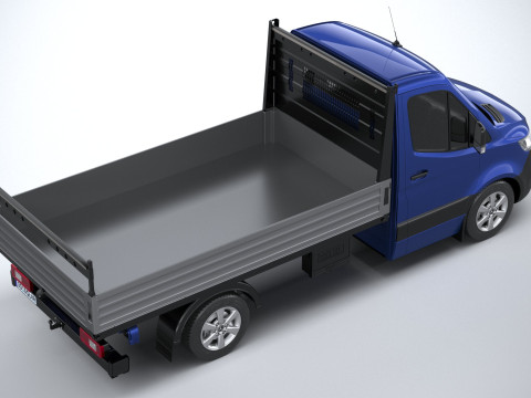 Mercedes-Benz Sprinter Pickup short 2025 3Dモデル