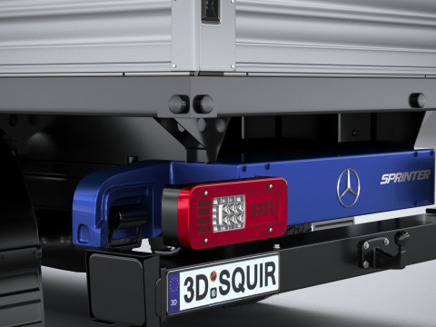 Mercedes-Benz Sprinter Pickup short 2025 3Dモデル
