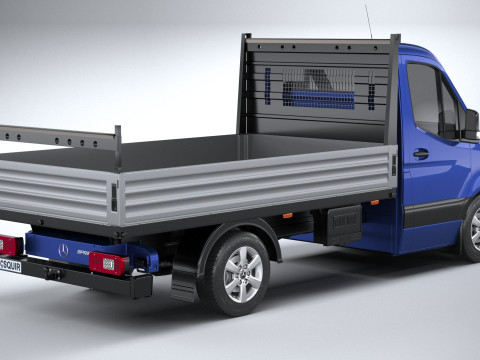 Mercedes-Benz Sprinter Pickup short 2025 3Dモデル