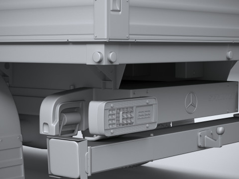 Mercedes-Benz Sprinter Pickup short 2025 3Dモデル