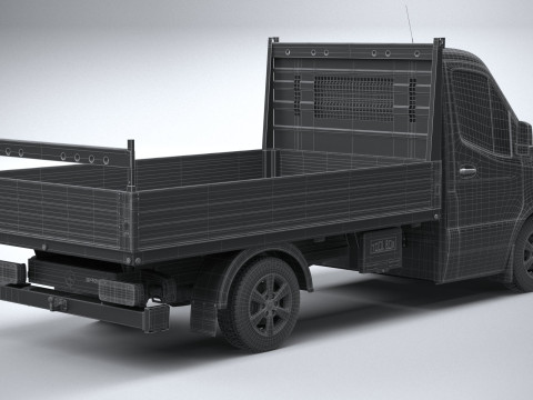 Mercedes-Benz Sprinter Pickup short 2025 3Dモデル