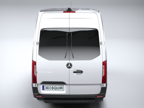 Mercedes-Benz Sprinter Van Long 2025 3D 모델