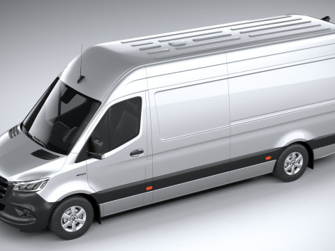 Mercedes-Benz Sprinter Van Long 2025 3D 모델