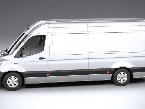 Mercedes-Benz Sprinter Van Long 2025 3D 모델