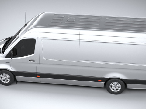 Mercedes-Benz Sprinter Van Long 2025 3D 모델