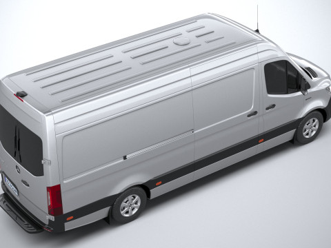 Mercedes-Benz Sprinter Van Long 2025 3D 모델