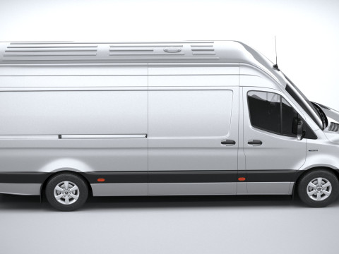Mercedes-Benz Sprinter Van Long 2025 3D 모델