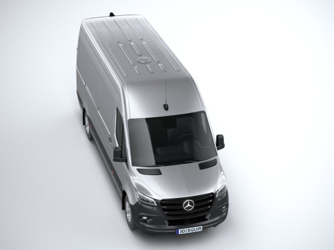 Mercedes-Benz Sprinter Van Long 2025 3D 모델