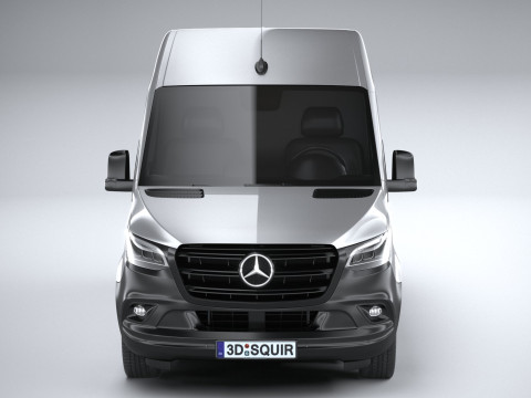 Mercedes-Benz Sprinter Van Long 2025 3D 모델