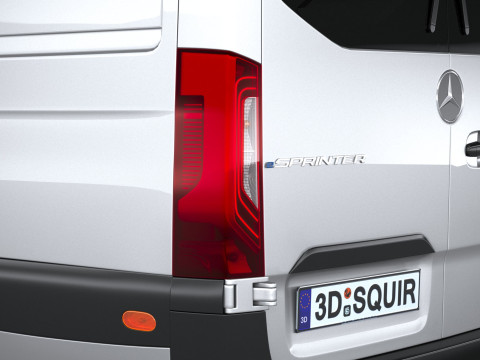 Mercedes-Benz Sprinter Van Long 2025 3D 모델