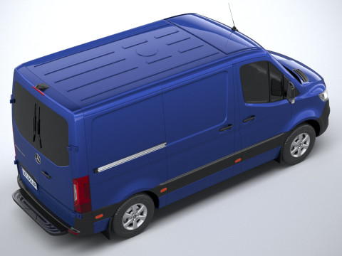 Mercedes-Benz Sprinter Van Short 2025 Modelo 3D