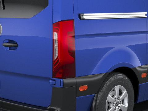Mercedes-Benz Sprinter Van Short 2025 Modelo 3D