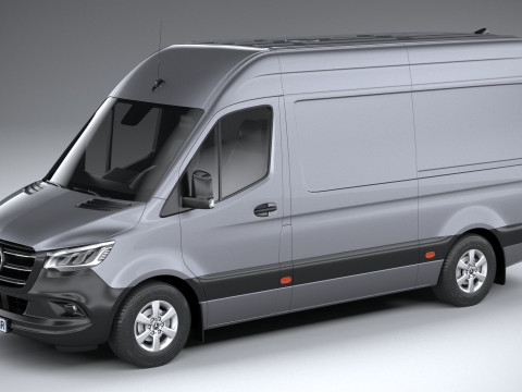 Mercedes-Benz Sprinter Van Standard 2025 3D Модель