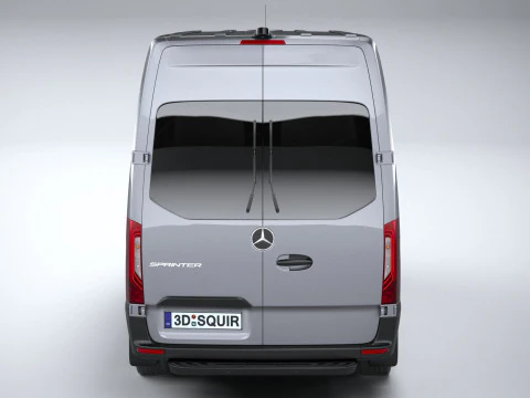 Mercedes-Benz Sprinter Van Standard 2025 3D Model