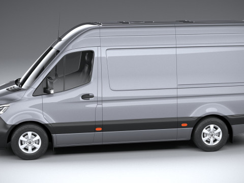 Mercedes-Benz Sprinter Van Standard 2025 3D-Modell