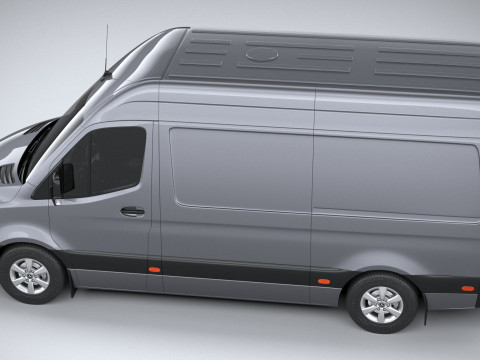 Mercedes-Benz Sprinter Van Standard 2025 3D-Modell