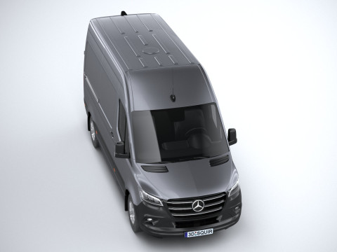 Mercedes-Benz Sprinter Van Standard 2025 3D-Modell